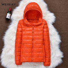 Load image into Gallery viewer, Winter Women Ultralight Thin Jacket