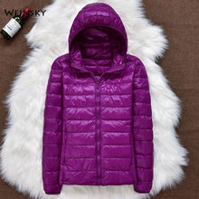 Load image into Gallery viewer, Winter Women Ultralight Thin Jacket