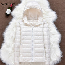 Load image into Gallery viewer, Winter Women Ultralight Thin Jacket