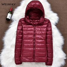 Load image into Gallery viewer, Winter Women Ultralight Thin Jacket