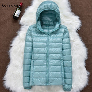 Winter Women Ultralight Thin Jacket