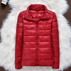 Winter Women Ultralight Thin Jacket