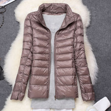 Load image into Gallery viewer, Winter Women Ultralight Thin Jacket